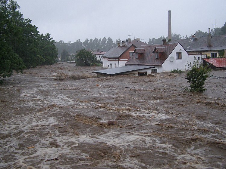 Hejnice - povodně 08/2010