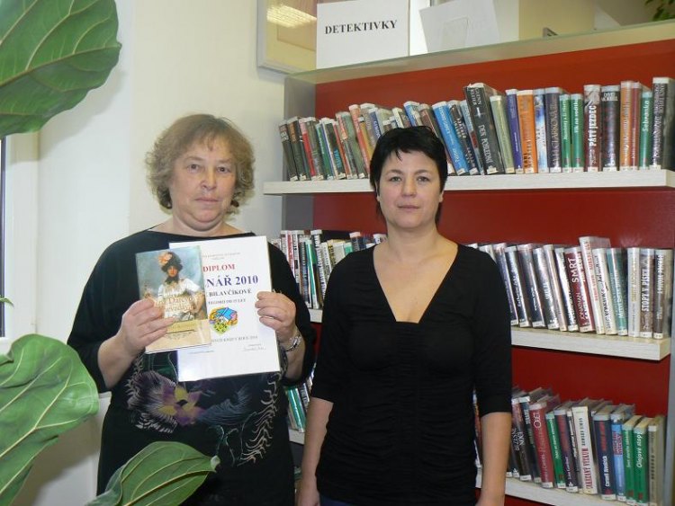 Paní Dana Bilavčíková přečetla v roce 2010 úctihodných 141 knih.