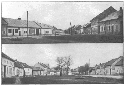 Dolní ulice z roku 1921.